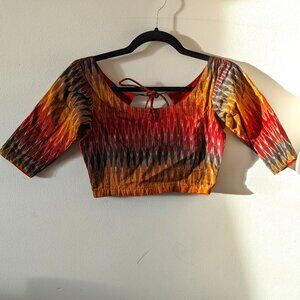 Cute Tribal Design Blouse